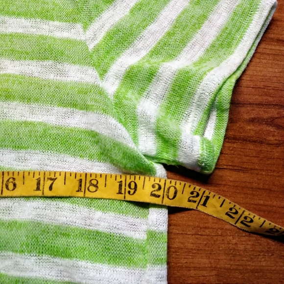 A.N.A. - LADIES SHORT SLEEVE TEE V-NECK STRIPED - Picture 7 of 8